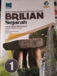 Image of brilian sejarah kelas X: kelompok wajib dan peminatan