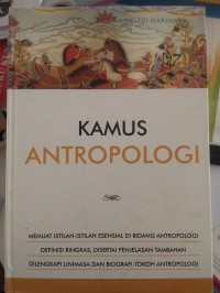 Image of Kamus antropologi