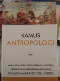 Kamus antropologi