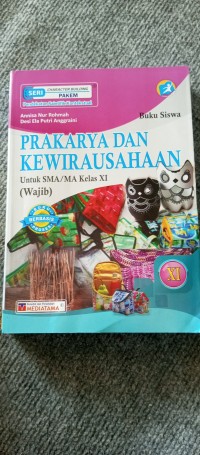 Prakarya dan Kewirausahaan untuk SMA/MA/SMK kelas XI