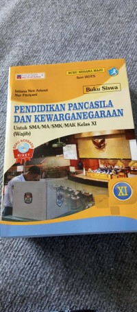 Image of Pendidikan Pancasila dan Kewarganegaraan untuk SMA/MA/SMK kelas XI