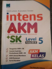 Image of Intens AKM+ SK level 5 kelas IX-X