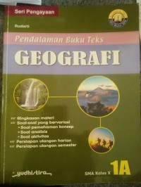 Image of Pendalaman buku teks: geografi kelas X 1A