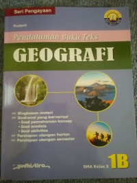 Image of Pendalaman buku teks: geografi kelas X 1B