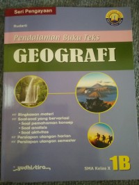 Pendalaman buku teks: geografi kelas X 1B