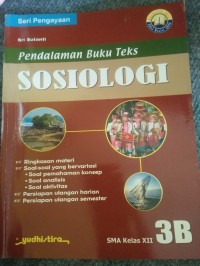 Pendalaman buku teks: sosiologi kelas XII 3B