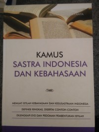 Image of Kamus sastra indonesia dan kebahasaan