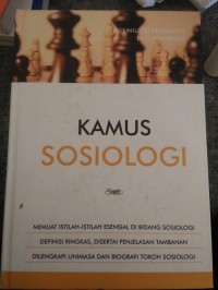 Kamus sosiologi