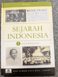 Image of Sejarah Indonesia 5 = zaman kebangkitan nasional
