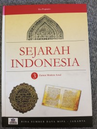 Image of Sejarah Indonesia 3 = zaman modern awal