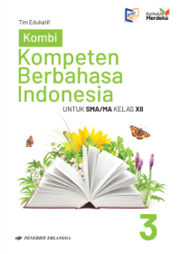 Image of kompeten berbahasa indonesia kelas XII kurmer