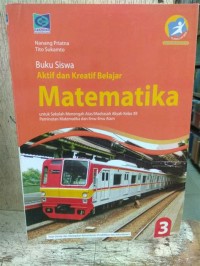 Image of Aktif dan kreatif belajar: matematika kelas XII