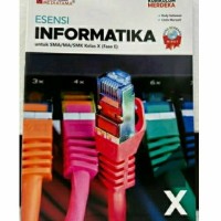 Image of Esensi informatika kelas x: kurikulum merdeka